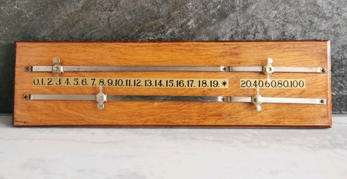 Vintage wooden metal - wooden, snooker