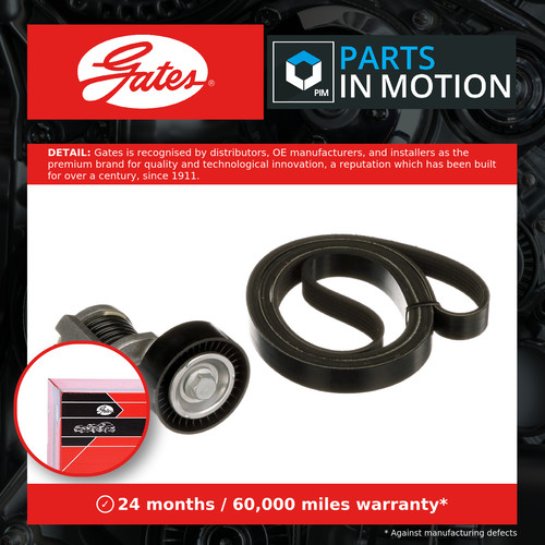 Drive belt kit - kit, passat