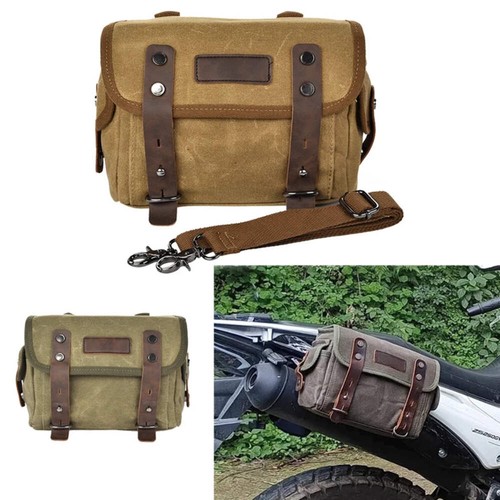 Waxed canvas motorcycle - waxed,