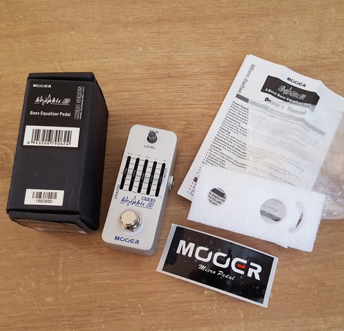 Mooer graphic band bass eq - mooer,