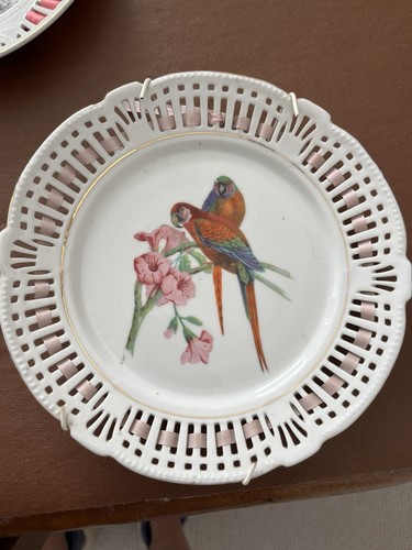 Vintage lace plate - lace,