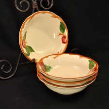 Franciscan Apple 4 Bowls 6"