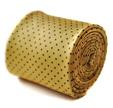 yellow gold tie mustard with