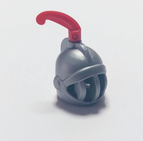 Lego knights helmet 167 red - knights,