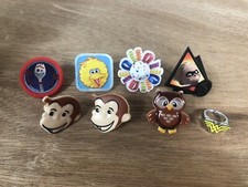 Lot of Kids Plastic Rings-