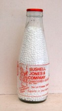 milk bottle : lovely old Pemberton Dairy Lytham : Bushell Jones Chartered Survey