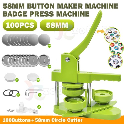Button maker machine 58mm diy - maker,