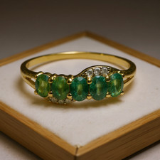 9ct Yellow Gold Alexandrite