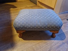 Antique Wooden Fabric Low