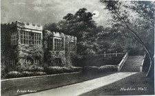 Haddon Hall, Bakewell Derbyshire, Elmer Keene Charles Worcester Vintage Postcard