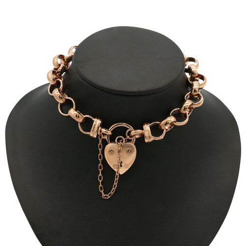 18ct heavy rose - rose, plated