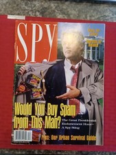 SPY MAGAZINE Dec 1994 NO TRUMP