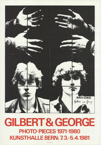 Gilbert george photo pieces - george, photo-pieces