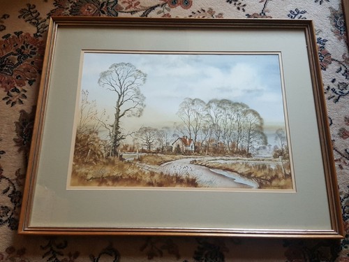 Original watercolour signed - watercolour,