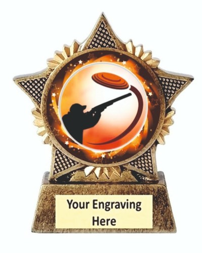 Clay shooting trophy - clay,