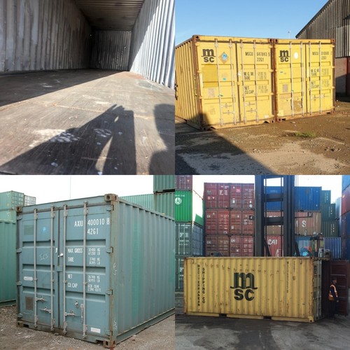 20ft used shipping containers - used,