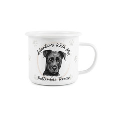 Patterdale Terrier Enamel Mug