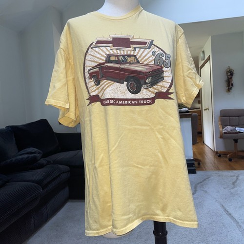 Yellow chevrolet 1965 - yellow,