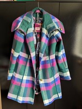 Womens Checked Coat By Joe