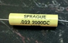 Sprague 430P Yellow Axial