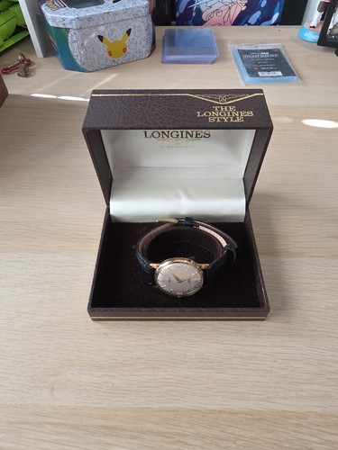 Longines 9ct gold vintage - longines,