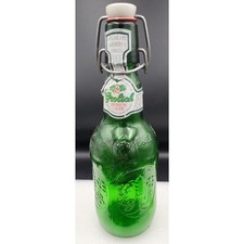 Vintage Grolsch Embossed Green