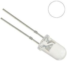 Pack of 10 Warm White 5mm