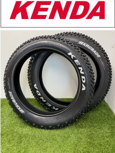 Pair kenda krusade fat tyres - pair,