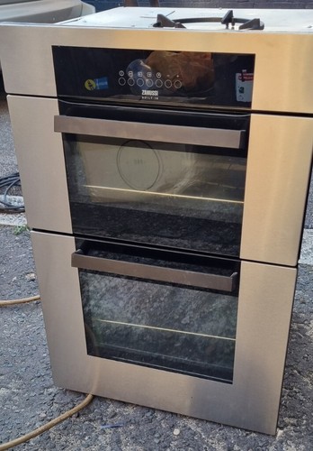 Zanussi zdq995x double oven - double,