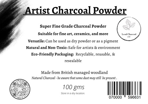 Artist craft charcoal powder - artist,