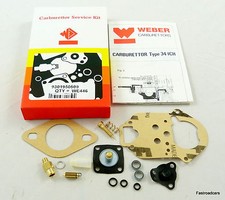 WEBER 34 ICH/ICT CARB/ CARBURETTOR SERVICE KIT ORIGINAL WE446