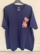 Men’s Jeff Koons Collaboration Uniglo Balloon Dog T Shirt Contemporary Art XL