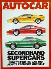 AUTOCAR MAGAZINE 09-DEC-87 -