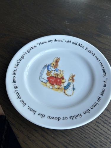 Wedgewood peter rabbit plate - wedgewood,
