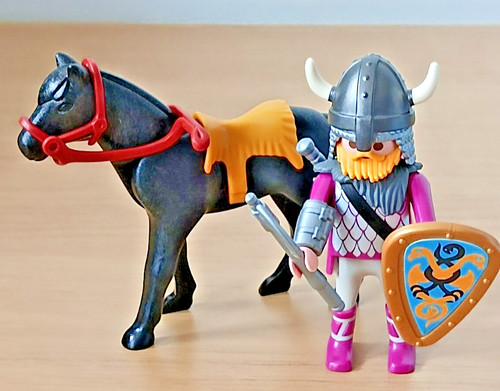 Playmobil 3158 viking rider - playmobil,