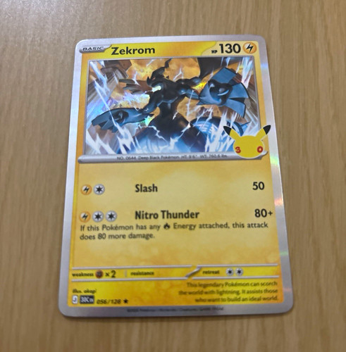 Pokémon tcg zekrom holo - pokémon,
