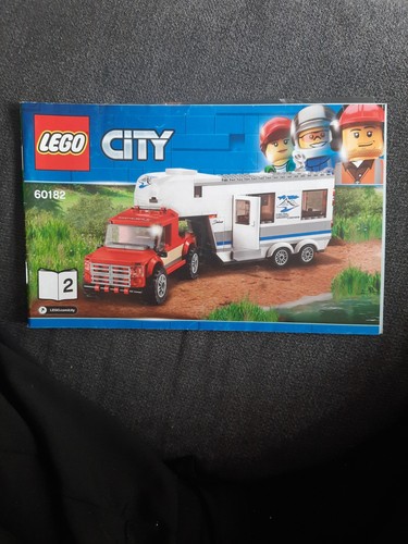 Lego city 60182 pickup caravan - pickup,