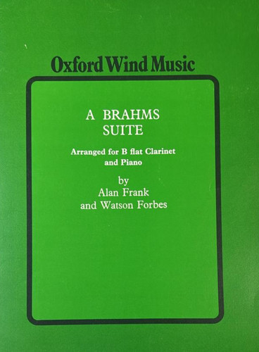 Brahms suite arranged for - for, b