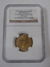 1787 Ephraim Brasher Half