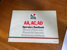 Lister petter ad diesels - petter, aa,ac,ad