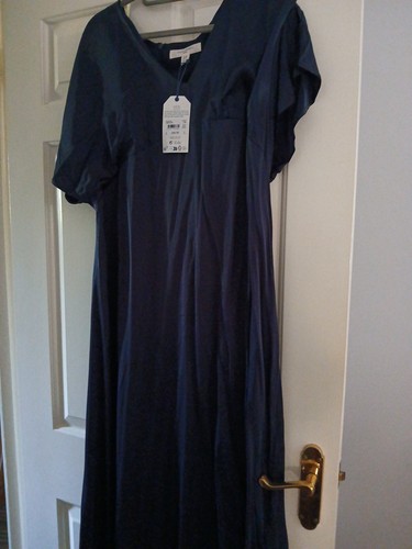 Seasalt empire navy dress 18 - seasalt,
