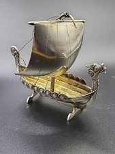 Art Deco Silver Plate Viking