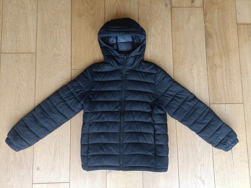 Next boys black padded coat - black,