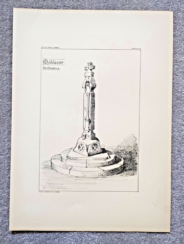 Meikleour market cross - meikleour,