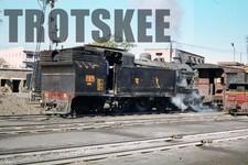 35mm Slide INDIAN Railways Steam Loco 183 c1970s Original