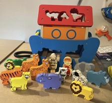 Wooden Noah's Ark Sensory