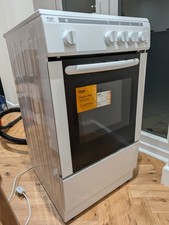 Bush AG56SWX 50cm Single Oven Gas Cooker - White