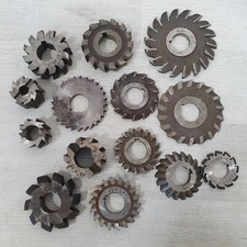 14 x  Mixed Job Lot Slab Cutters Horizontal Mill Milling Cutter  - B27