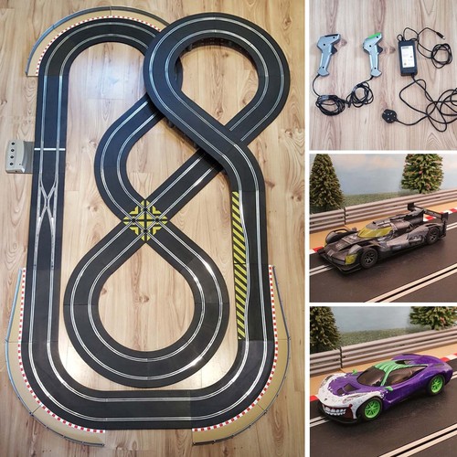 Scalextric layout as10 with - scalextric,