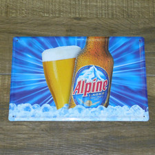 NEW Vtg ALPINE LAGER BEER